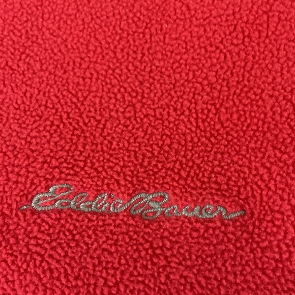 Eddie Bauer Pullover Women Size Large Pinkish Rose(not red)Quarter Zip Soft Cozy - Picture 9 of 10